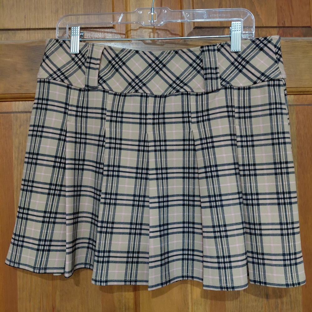 Plaid Pleated Women's Skirt